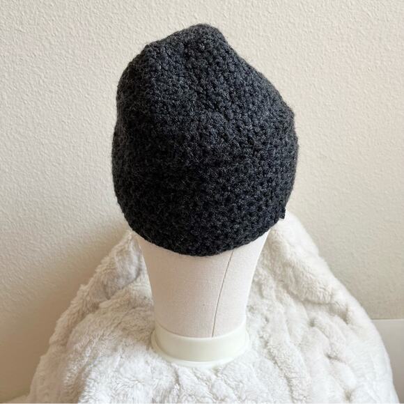 Handmade Crochet Beanie In Grey.--DA6 - Picture 7 of 7